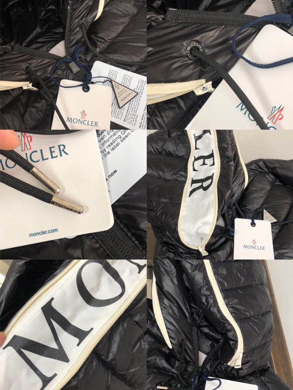 ハイクオリティダウンジャケット細部ディテール